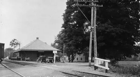 Yantic, Connecticut Station, Central Vermont Railway