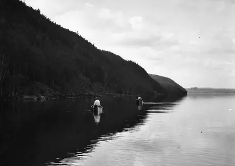 Canoeing on Lake Nipigon, Black Sturgeon Bay