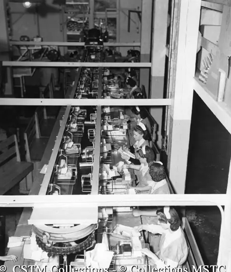 Assembly line at the Job Brothers and Co. Ltd. Fish Plant