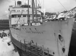 C.N.S.S. Lady Rodney dry docked in Saint John
