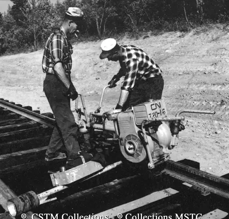 Construction of a spur line for Scott Maritime Pulp Ltd.