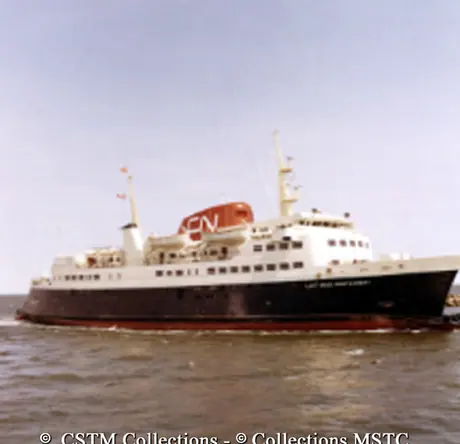 MV Lucy Maud Montgomery coming into Cape Tormentine