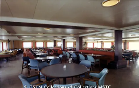 Interior view of MV Lucy Maud Montgomery