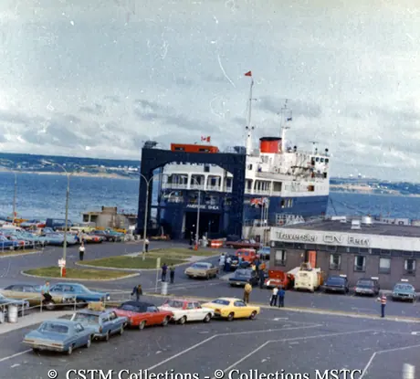 MV Ambrose Shea at ferry terminal