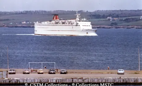 Ferry MV Marine Nautica at sea near North Sydney, N.S.