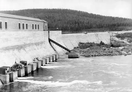 Gouin or La Loutre dam - Quebec