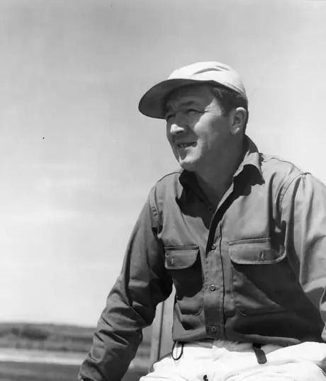 Windigo, Que. - Bernard Rivet – Manager of the Brown Corporation