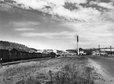 Quebec - La Tuque,  Brown Corporation Plant