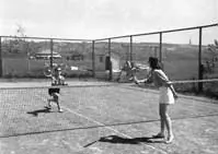 Quebec vacation - tennis at Rocher Blanc