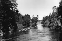 Bic, Quebec - Stream near village.