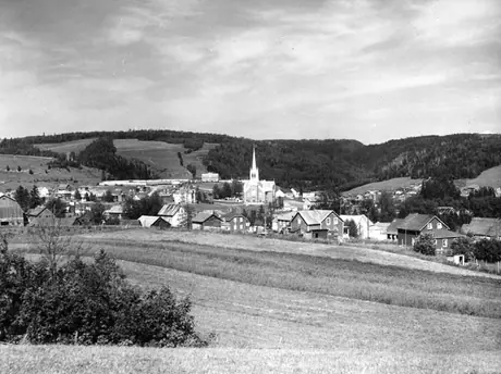 Scenic view of Causapscal, Quebec