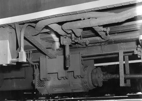 Stone Franklin Generator on a first class EM coach