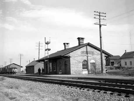 View of Iroquois station