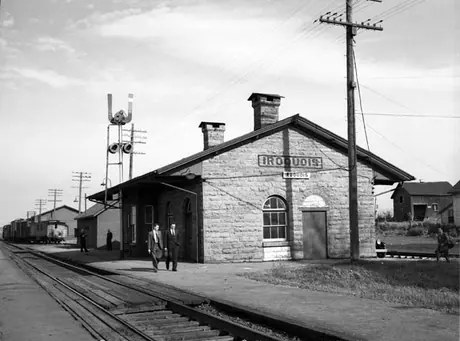 Exterior view of Iroquois station