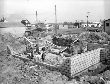 Rebuilding the town of Iroquois, Ontario after being relocated for the St. Lawrence Seaway