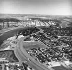 Aerial view of Saskatoon, Saskatchewan