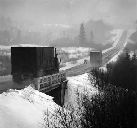 CN road cruiser on Gander highway