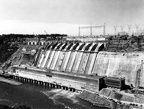 Beck Generating System no. 2. at the Ontario Hydro Power Development, Niagara River