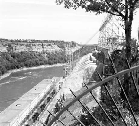 Sir Adam Beck Generating System no. 2 at the Ontario Hydro Power Development, Niagara River