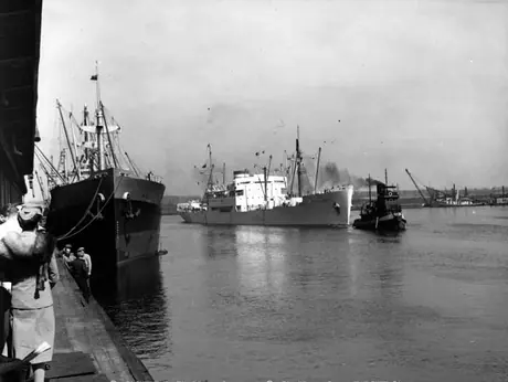 C.N.S.S. Canadian Cruiser in Montreal Harbour