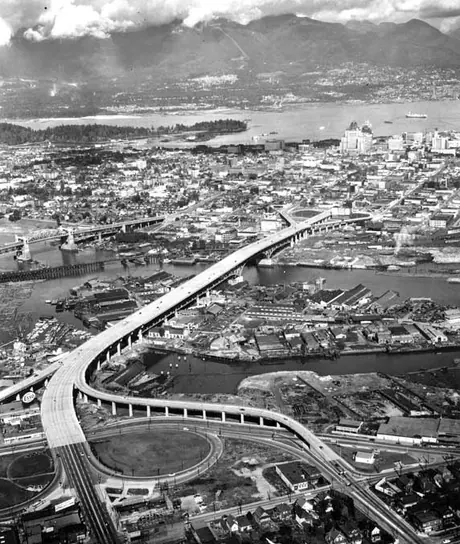 Aerial view of Vancouver, B.C.