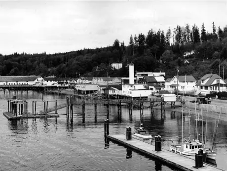 Alert Bay dock, B.C.