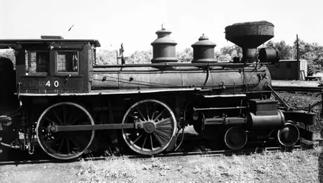 Historic locomotive #40 - Chaudiere Valley Railway