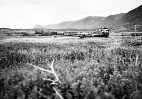 The Newfie Bullet en route in Newfoundland