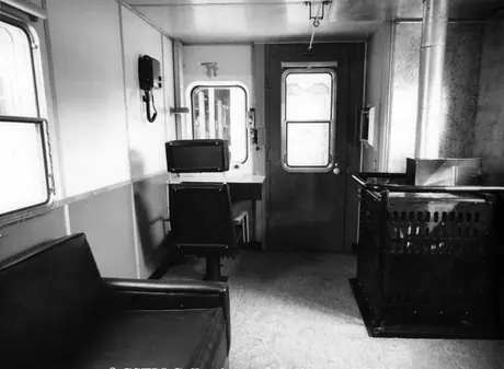Interior of new caboose CN79249