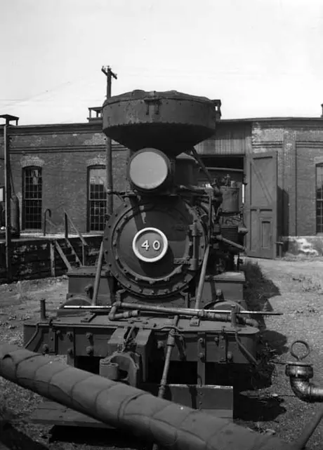 Historic locomotive #40 - Chaudiere Valley Railway