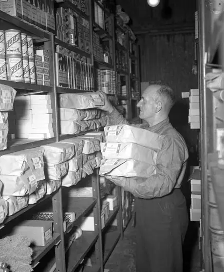War record - C.N.S.S. Storing ships - Banff Park