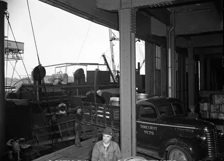 War record - C.N.S.S. Storing ships - Banff Park