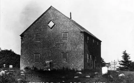 Old hunting house Barrington, N.S. built 1765 by settlers from Cape Cod, Massachussets
