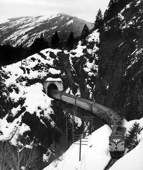 Super Continental at Swah Creek near Boston Bar, B.C.
